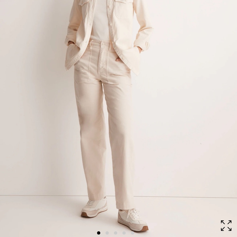 Madewell Perfect Vintage Wide-Leg Pant: Utility Edition